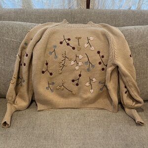 Women’s Embroidered  Sweater